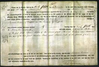 Deed by Married Women - Susanna Watson-Original Ancestry
