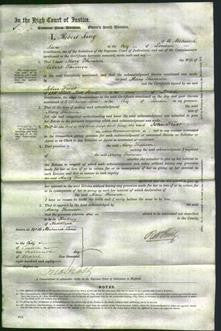 Court of Common Pleas - Mary Thomson-Original Ancestry