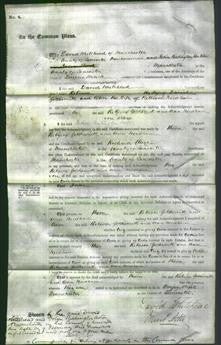 Court of Common Pleas - Rebecca Goldsmith and Ann Needham-Original Ancestry