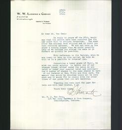 Letterhead - W.W. Lawrence & Company