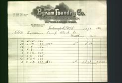 Letterhead - Byram Foundry Co.