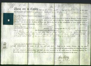 Deed by Married Women - Elizabeth Ann Wayman-Original Ancestry