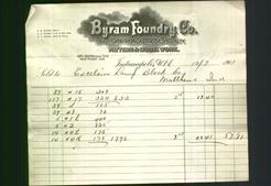 Letterhead - Byram Foundry Co.