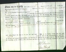 Deed by Married Women - Charlotte Greenham-Original Ancestry