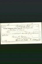Wakefield, Massachusetts Payment Voucher - Wilbert S Davis