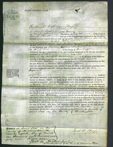 Court of Common Pleas - Sarah Maria Woollaston Ashton-Original Ancestry