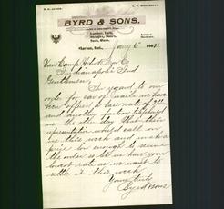 Letterhead - Byrd & Sons