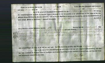 Deed by Married Women - Elizabeth Barraclough-Original Ancestry