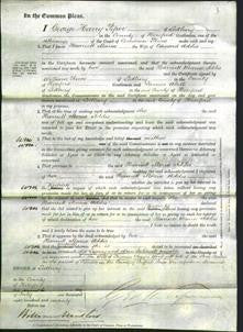 Court of Common Pleas - Harriett Maria Addis-Original Ancestry