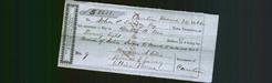 Receipt - John P. Livasey and Walter B. Ellis