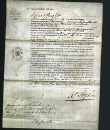 Court of Common Pleas - Harriet Ann Leslie-Original Ancestry