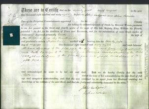 Deed by Married Women - Edith Woollcombe-Original Ancestry