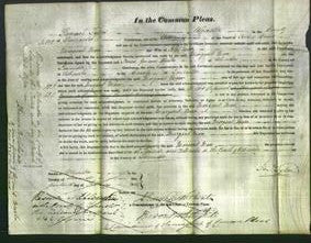 Court of Common Pleas - Margaret Marr-Original Ancestry