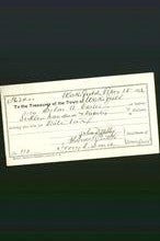Wakefield, Massachusetts Payment Voucher - Solon A Carter