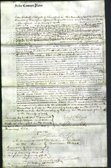 Court of Common Pleas - Mary Ludlam, Jane Walker, Ellen Smith and Jane Benson-Original Ancestry