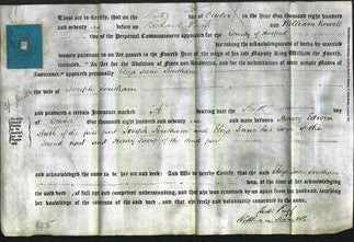 Deed by Married Women - Eliza Jane Southam-Original Ancestry