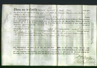 Deed by Married Women - Elizabeth Downing-Original Ancestry