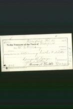 Wakefield, Massachusetts Payment Voucher - W E Pillsbury