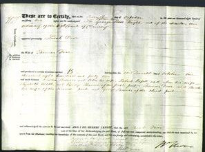 Deed by Married Women - Sarah Dear-Original Ancestry