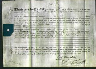 Deed by Married Women - Sarah Ann Playfer-Original Ancestry