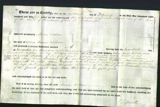 Deed by Married Women - Maria Wilcox-Original Ancestry