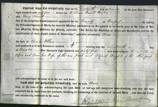 Deed by Married Women - Ann Allen-Original Ancestry