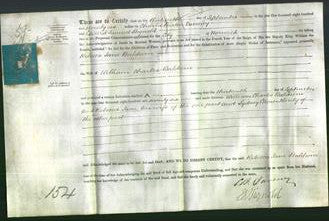 Deed by Married Women - Rebecca Jane Baldwin-Original Ancestry