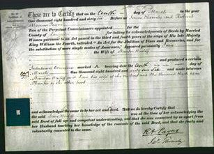 Deed by Married Women - Jane Bailiff-Original Ancestry