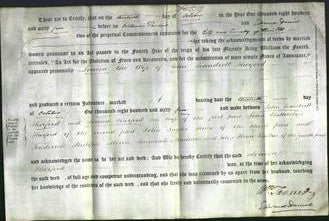 Deed by Married Women - Louisa Harford-Original Ancestry