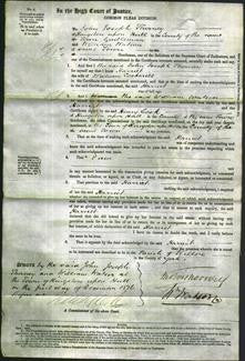 Court of Common Pleas - Harriet Cockerill-Original Ancestry