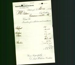 Bank Letterhead - Fort Pitt National Bank