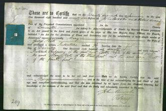 Deed by Married Women - Mary Platt-Original Ancestry