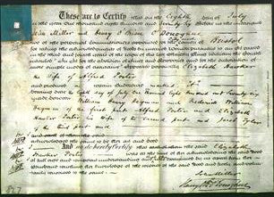 Deed by Married Women - Elizabeth Hawker Porter-Original Ancestry