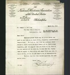 Letterhead - The National Hardware Association of the United States