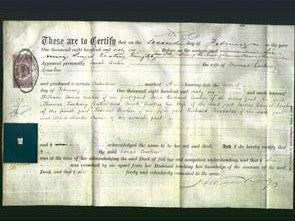 Deed by Married Women - Sarah Cowlin-Original Ancestry