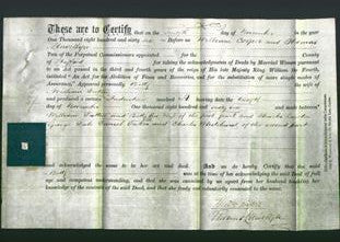 Deed by Married Women - Betty Dutton-Original Ancestry