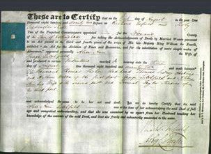 Deed by Married Women - Alice Ann Litchfield-Original Ancestry