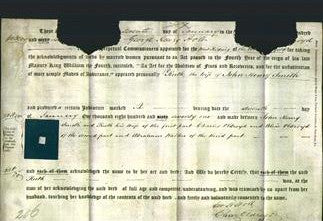 Deed by Married Women - Ruth Smith-Original Ancestry