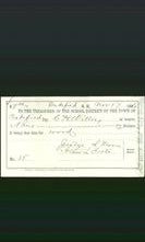 Wakefield, Massachusetts Payment Voucher - C H Willey