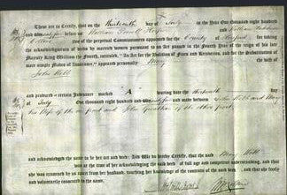 Deed by Married Women - Mary Webb-Original Ancestry