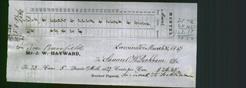 Receipt - Samuel H. Peckham