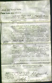 Court of Common Pleas - Margaret Gardner-Original Ancestry