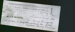 Receipt - Emory Burrage