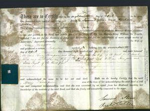 Deed by Married Women - Mary Thompson-Original Ancestry