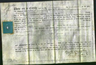 Deed by Married Women - Ann Hulme-Original Ancestry