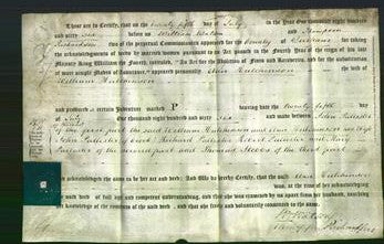 Deed by Married Women - Ann Hutchinson-Original Ancestry