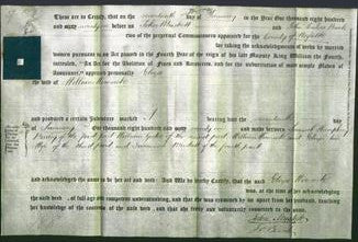 Deed by Married Women - Eliza Womack-Original Ancestry