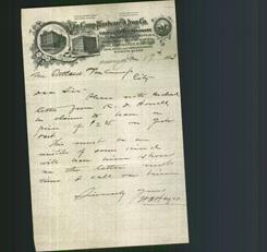 Letterhead - Van Camp Hardware & Iron Co.