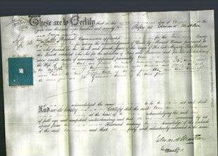 Deed by Married Women - Ann Cook-Original Ancestry