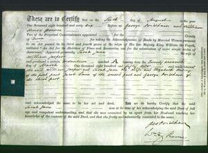 Deed by Married Women - Sarah Jane Jasper-Original Ancestry